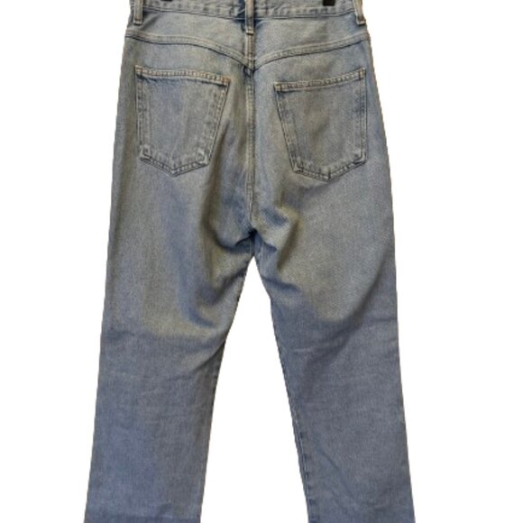 Agolde PINCH WAIST KICK FLARE (RIGID) Color DISTRACT Sz 27 - Picture 4 of 9